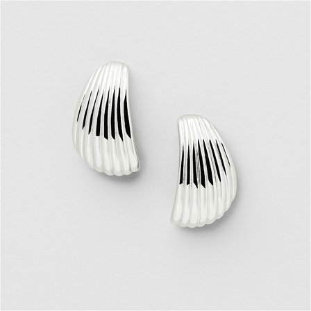 Bianca Studs - Sterling Silver - Safira