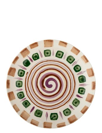 Shama Plate Patterned Bloomingville