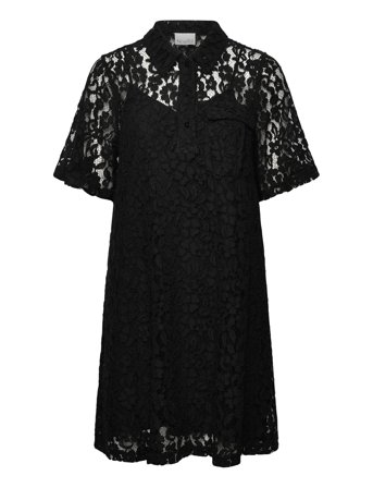 Jozie Dress Lyhyt Mekko Black Noella