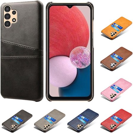 Kortholder Samsung A13 4G cover mobilcover hul til oplader hovedtelefoner -