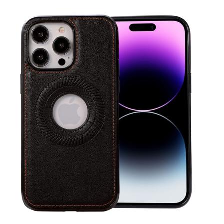 Läder Stötsäkert anti-fingeravtryck magnetiskt telefonfodral för iPhone iPhone 13 Svart 15.8 x 8.3 x 1.5 cm