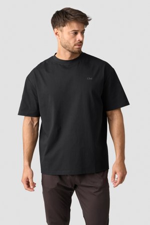 ICANIWILL - Everyday Relaxed T-shirt Black - Herre - ICIW