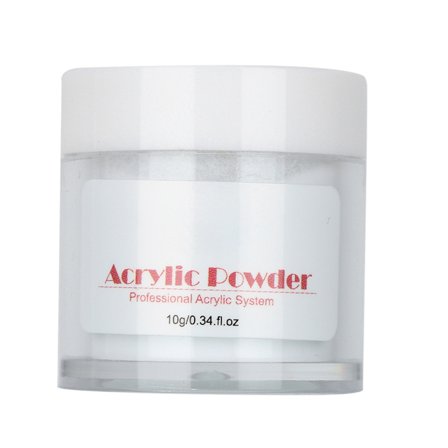 10g Akrylpulver 3D Tredimensionel Udskæring Negle Manicure Krystalpulver Negledekoration 01