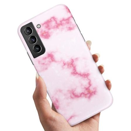 Samsung Galaxy S21 - Cover/Mobilcover Marmor Multicolor