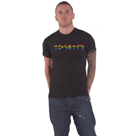 Pink Floyd Unisex Adult Dark Side Prism T-Shirt XL Svart