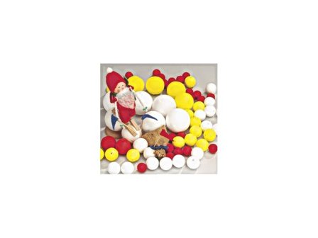 papperskulor 25mm vit 100/fp - Lyreco - Skola och förskola - Hobbymaterial - Papperskulor