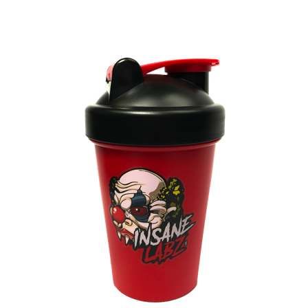 Insane Labz Shaker, 400 ml, Red