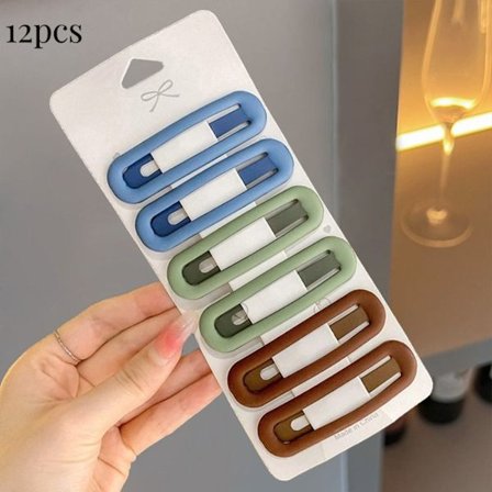 12 st/lot Hårnålar i legering Bobby Pins 6 6