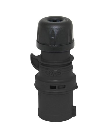 Garo P 332-7 S Støpsel IP44, 4-polet, 32 A Svart, 7 h, Stikkontakter & kabler