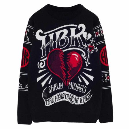 Wwe Unisex Adult Heartbreak Kid Shawn Michaels Stickad Tröja 3