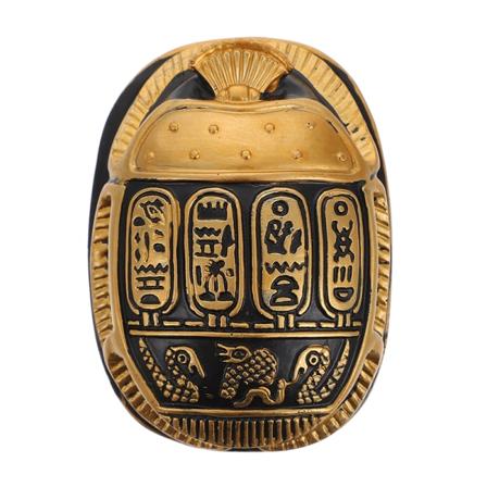 Muinainen egyptiläinen amuletti Scarab Figurine Ainutlaatuinen koristeellinen mini