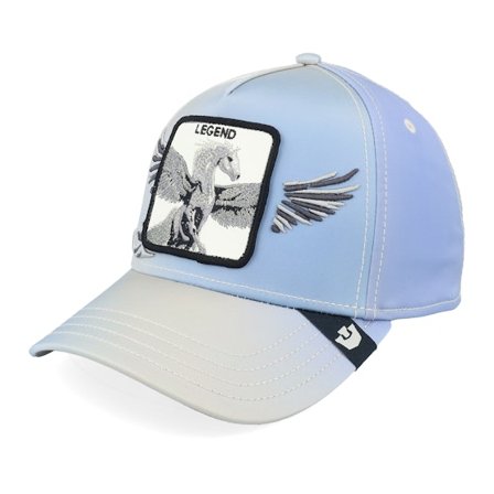 Goorin - Modrá adjustable Kšiltovka - Flare Up Wings Gloss Adjustable @ Hatstore