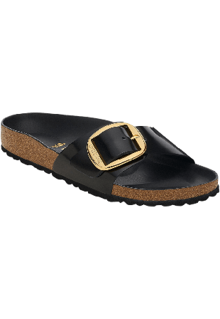 Birkenstock Madrid BB LENA High Shine Sandaler Dam Svart 37