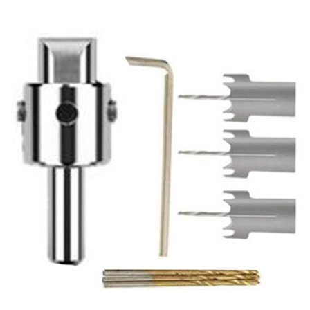 Nyt ringsæt til boremaskine, træringsæt til boremaskine, fræsersæt til træbearbejdning, værktøjssæt til fremstilling af personlige træringe og smykker