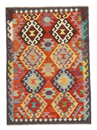 Tapis Kilim Afghan Old Style 104X144 (Laine, Afghanistan)