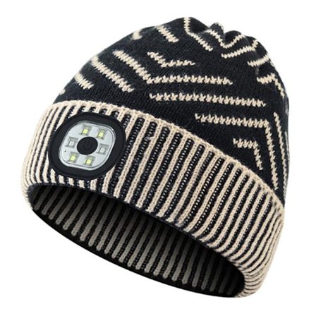 Lommelykt Lue Lue Lys Opp Hodelykt Dame Skilue Slouchy Lue