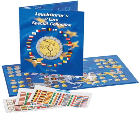 PRESSO 2-Euro møntalbum specialkollektion - Leuchtturm