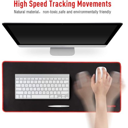 Stor XXL Udvidelig Gaming Musemåtte 700 x 300 x 3mm