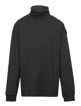 Nkmnovel Ls Rollneck Top T-shirts Turtleneck Svart Name It