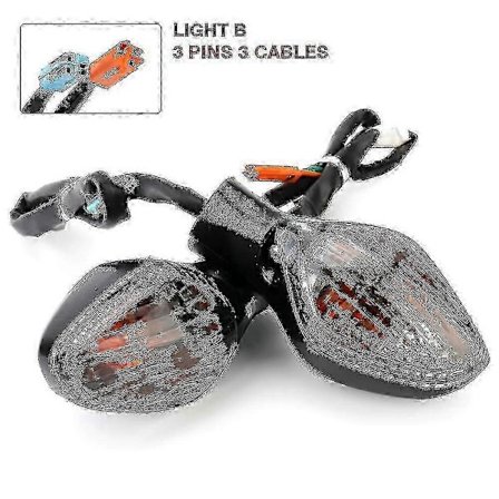 Vilkku Honda NC750X NC700X - yhteensopiva CB650F CB500F_Svenska gåvor -mallien kanssa