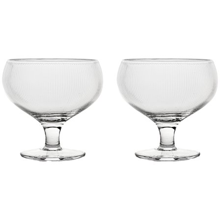 Sagaform Blanka Coupeglas 2-pack | Dukning & Servering > Glas | Bagaren och Kocken