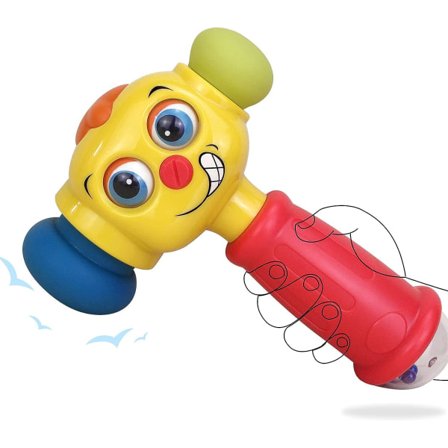 IC Lekehammer for 12 måneder+, Babyrangle med musikk og lyder