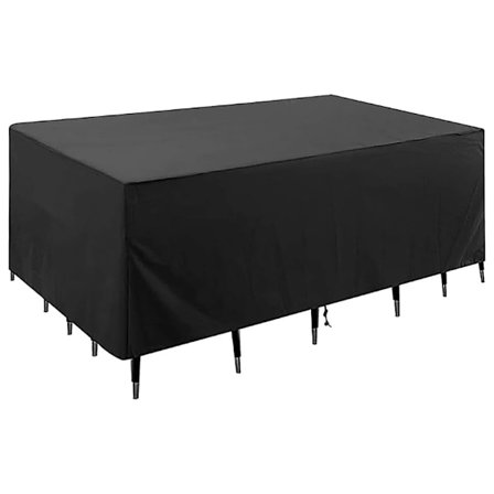 Havemøbelovertræk, Vandtæt Udendørs Møbelovertræk, Lounge Sofa Overtræk til Baghave, Græsplæne og Altan (107 CM x 107 CM x 79 CM)