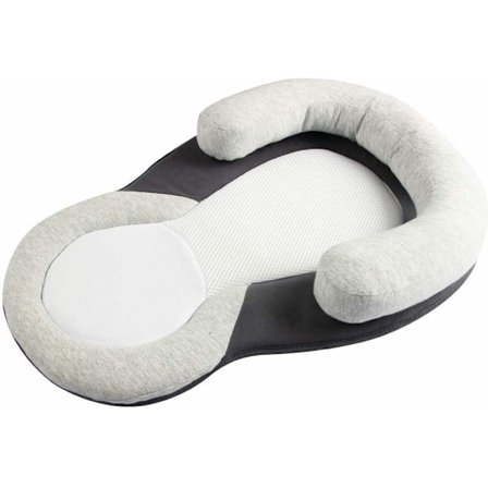 Babysnuggle Nest med huvudstöd kudde bärbar babysäng Newb