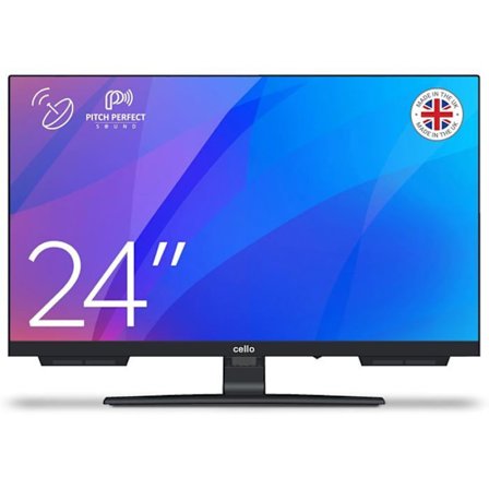 Cello LED-TV 24 Tum C2424SH DVB-T Satellit USB-inspelning