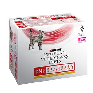 Purina VD Kat, Diabetes Management, 85x10g, Chicken