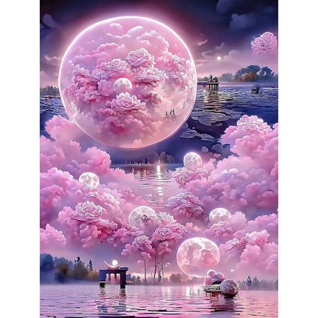30 × 40 cm DIY Diamantmålning Full Drill, 5D Diamantmålning av