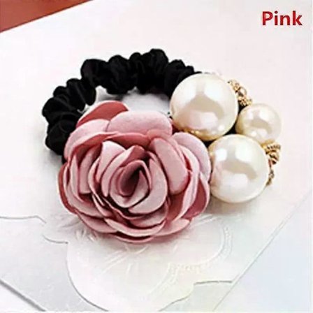 1 kpl Naisten hiusasusteet Muoti Iso ruusu kukka Joustavat hiusnauhat