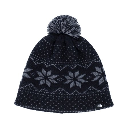 The North Face - Černá pom Beanie - Cabin Ski Tuke Pom @ Hatstore