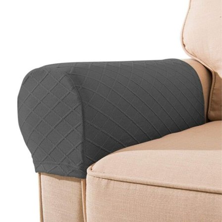 2 stycken Mjuka Armstödsskydd för Soffa Halkfria Fåtöljsarmsskydd, ZQKLA