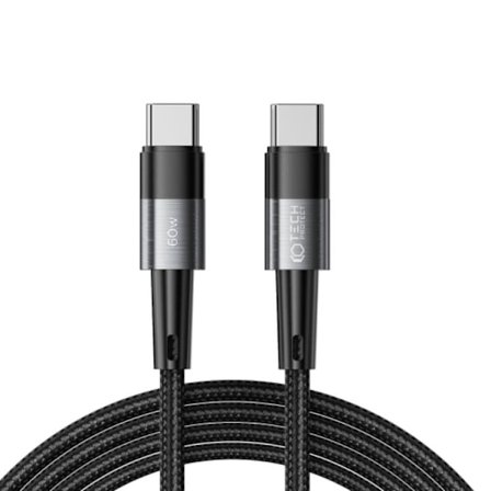 Tech-Protect USB-C till USB-C kabel Ultraboost 2m - Grå