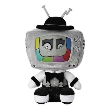 Anime SMG4 Mr.Puzzles Plys Sød Fyld Bomuld Blød Pude Plysbamser Legetøj Værelse Bil Dekoration Samling Dukke til Barn A[WSY]