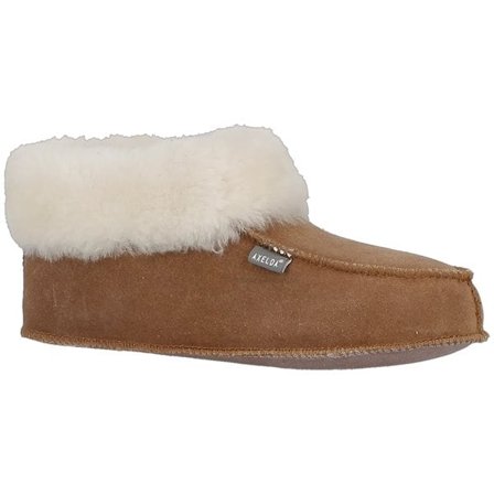 Axelda Maribor fåreskindsstof - 37 - Kastanje/hvid