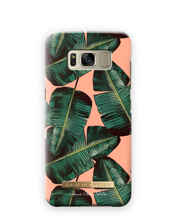 Fashion Case Janni Galaxy S8 Coral Leaves