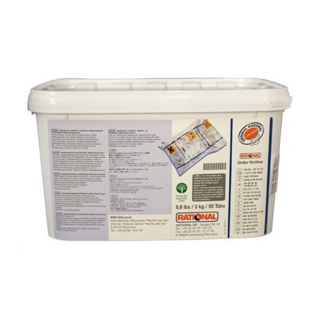 RATIONAL Sköljtablett ugn 50/fp - Lyreco - Städ och hygien - Rengöringsmedel - Köksrent