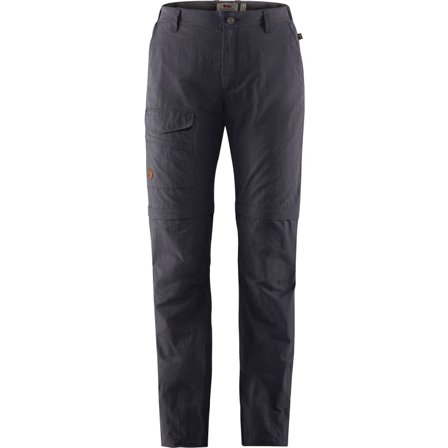 Fjällräven Women's Travellers Mt Zip-off Trs Women hiking trousers Blue 44REGULAR