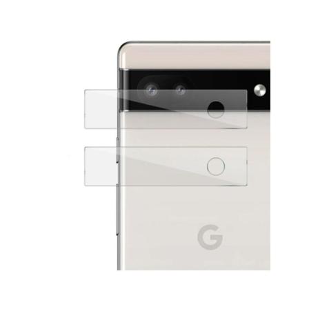 2-PACK Google Pixel 6A Protection Linssinsuojaus Kameran suojaus Transparent