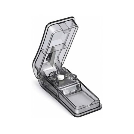 Tabletskærer til skæring og knusning af små og store piller, Tab