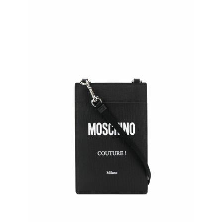 Moschino Wallets Cardholders , Zwart , unisex , Maat: ONE Size