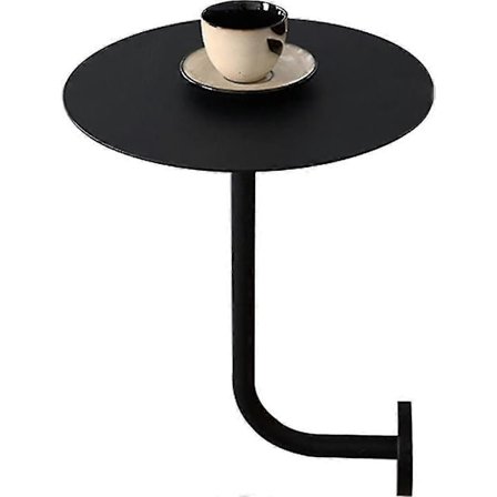 Moderni pyöreä baaripöytä 1900-luvun puolivälistä, seinään kiinnitettävä bistropöytä metallijaloilla