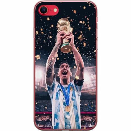 Apple Iphone 8 Genomskinligt Skal Messi