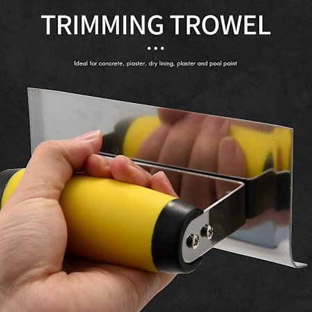 Rustfrit Stål Pudsningsspatel Beton Spatel Byggeværktøjer