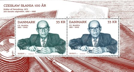 Danmark 2021 - Cz. Slania 100 år - Postfrisk miniark