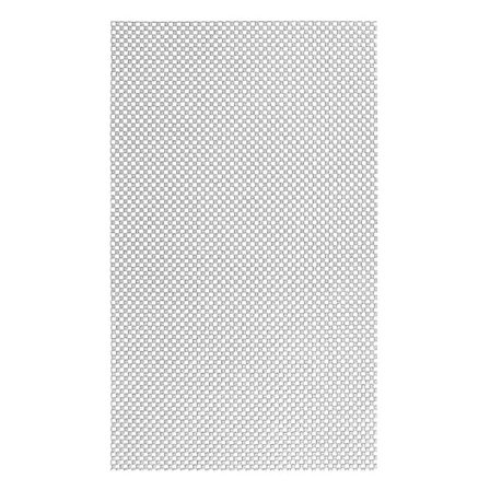 Hyldebeskytter Non-Adhesive Stærkt Greb Skridsikker PVC Garderobe Hylder Gittermåtte til Spisestue-Perfekt White_MGF