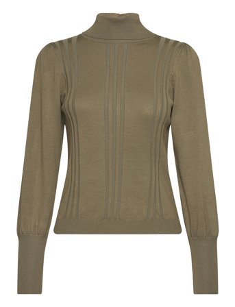Srmorgan Rollneck Knit Green Soft Rebels