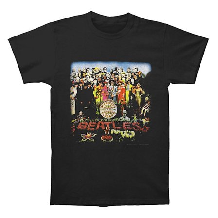 The Beatles Vintage SGT Pepper Black T-shirt